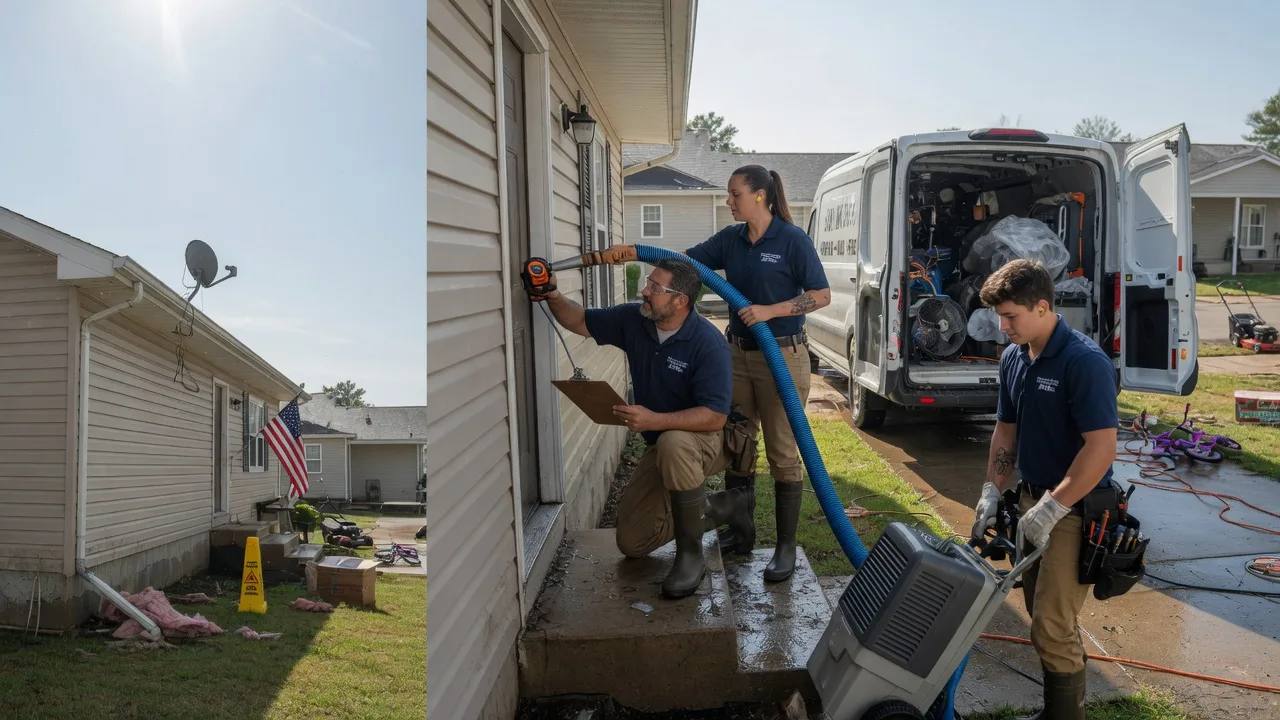 Ceiling Water Damage Restoration in Mentone, CA near me